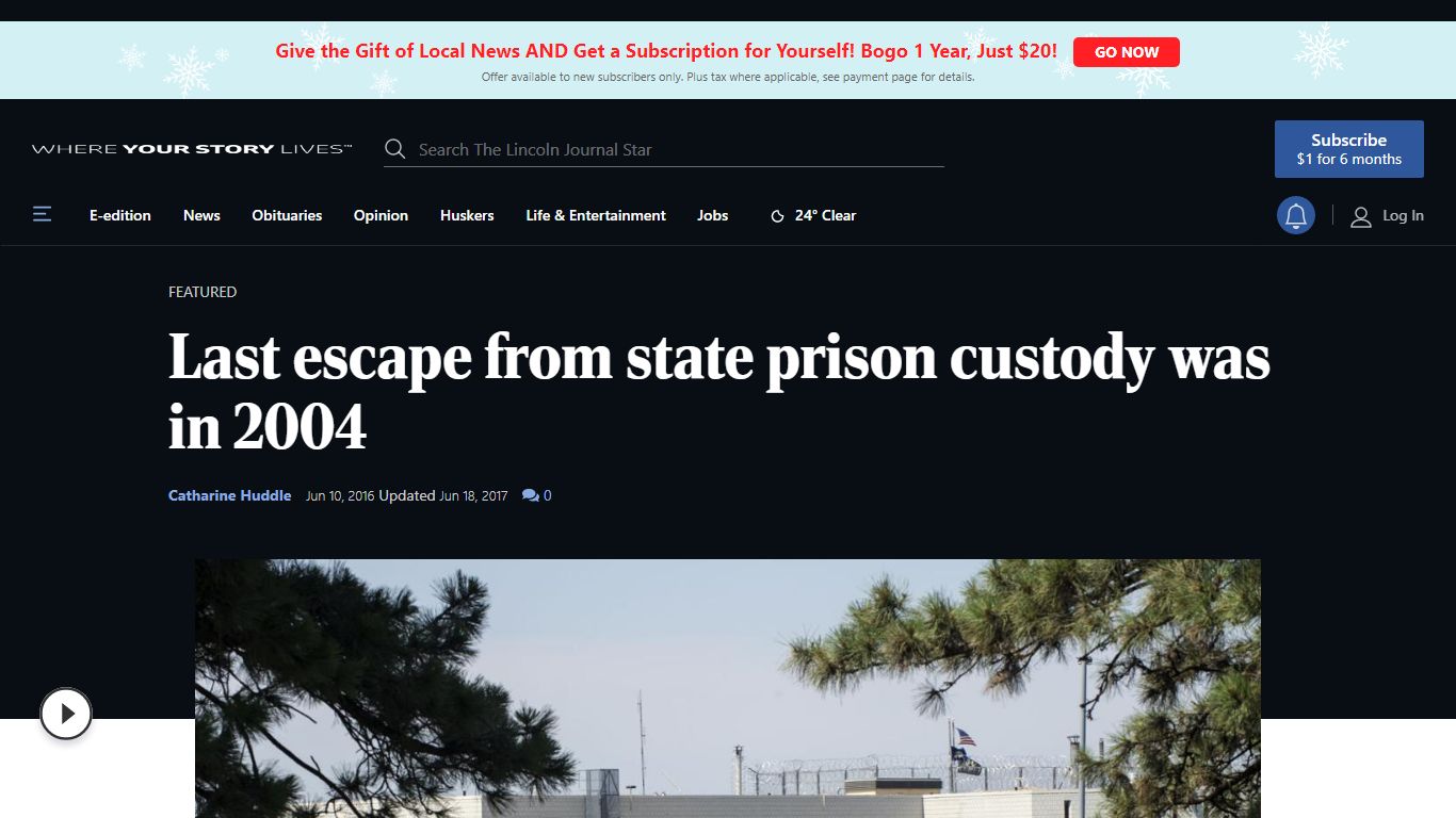 Last escape from state prison custody was in 2004 - Lincoln Journal Star